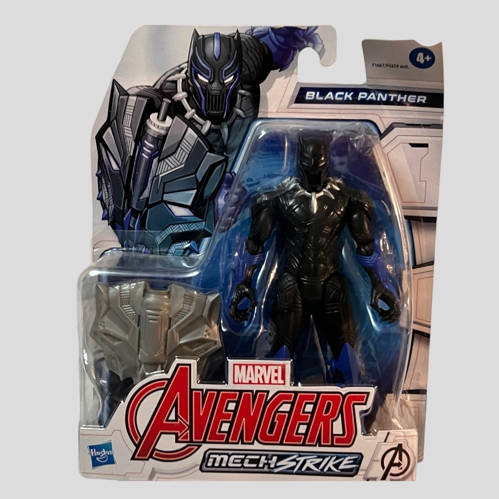 Marvel Avengers Mech Strike Black Panther 4 Inch Action Figure New Toy